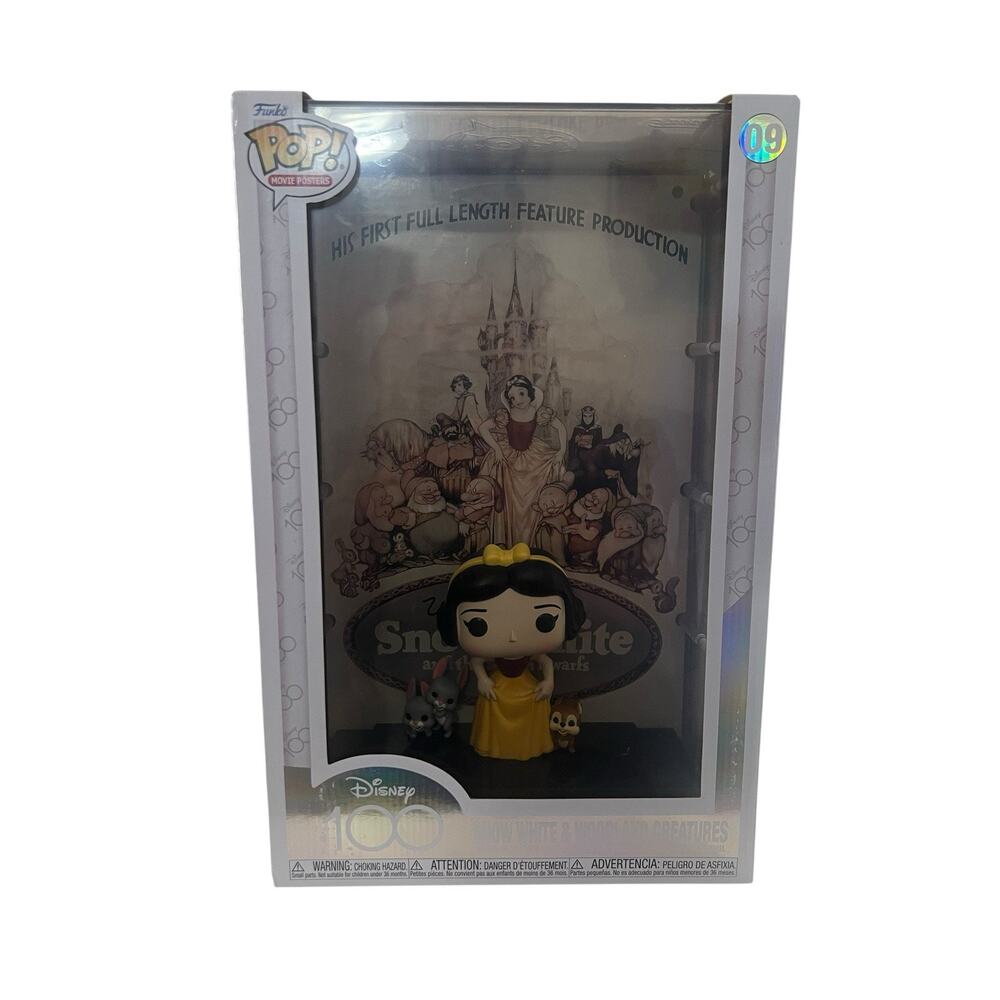 NIB Funko POP Movie Poster: Disney 100 - Snow White and Woodland Creatures